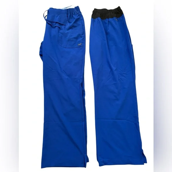 XL Jockey Galaxy Blue Scrub Pants Bundle - Picture 1 of 14